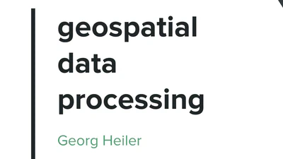 Geospatial data processing featured image